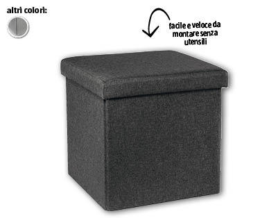 LIVING STYLE Pouf contenitori/Cassapanca