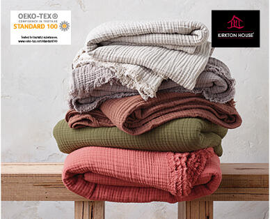 Textured Cotton Blanket