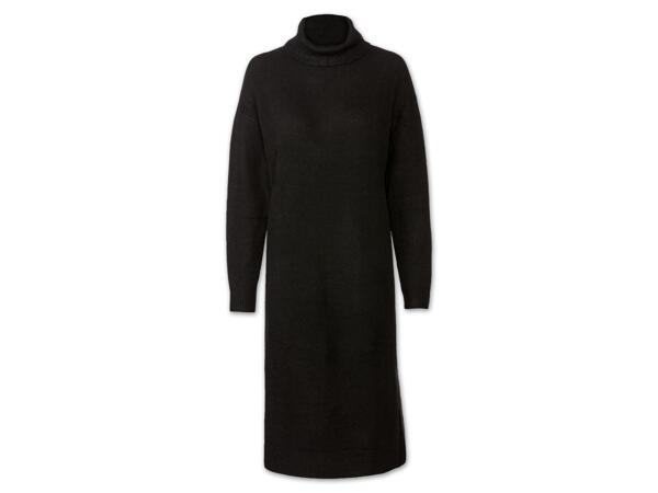 Damen Grobstrick-Pulloverkleid