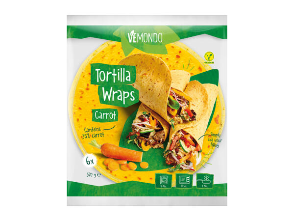 Gemüse-Wraps
