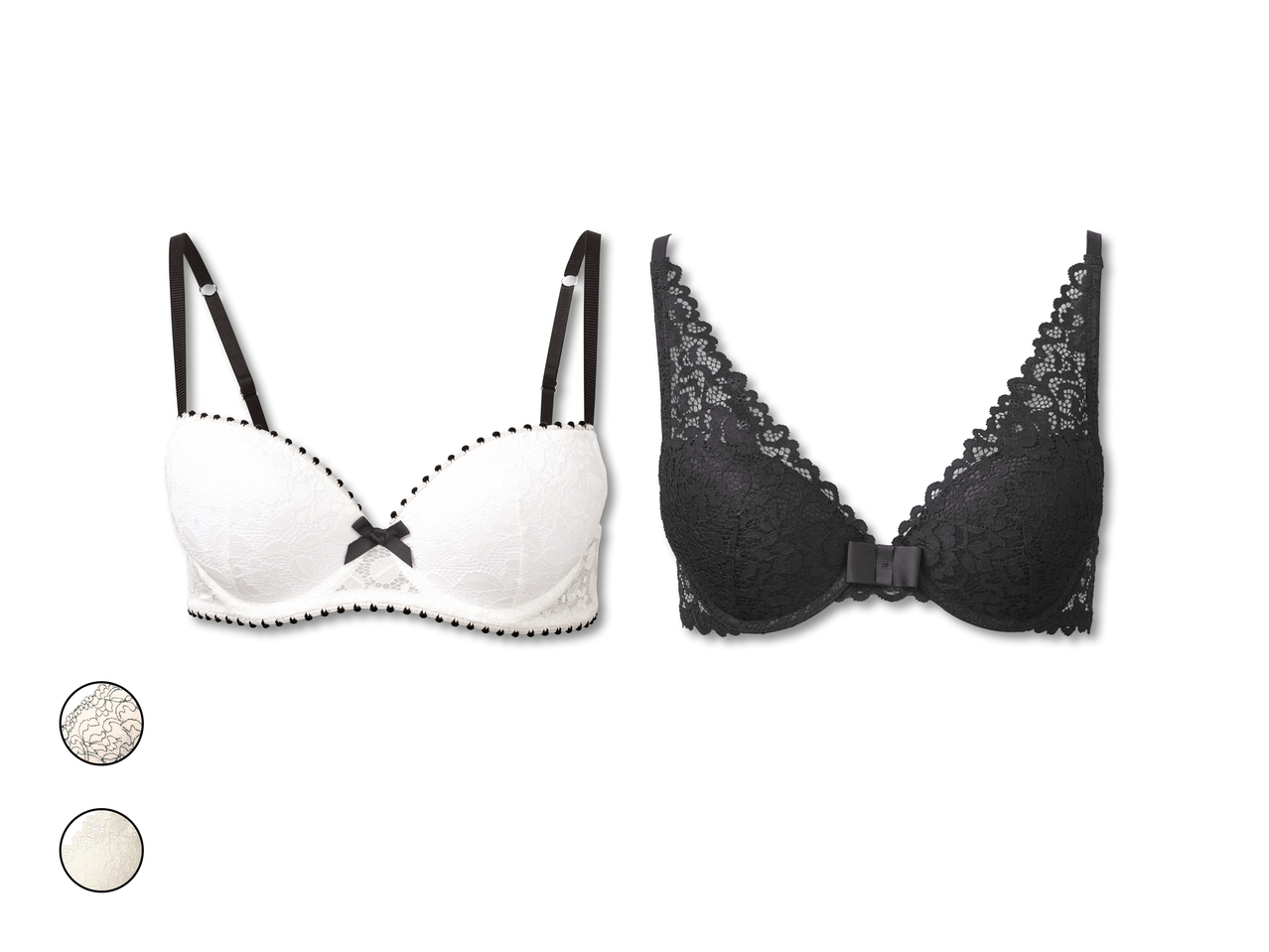 Soutien-gorge push-up avec dentelle1