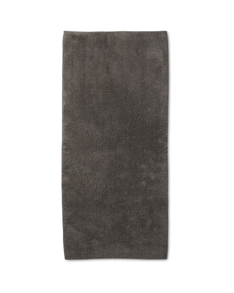 Charcoal Grey Bath Runner