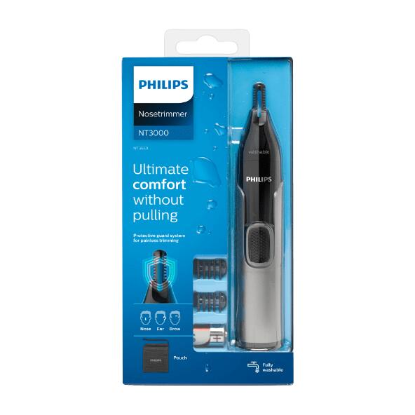 PHILIPS 	 				Næse-, øre- og øjenbrynstrimmer