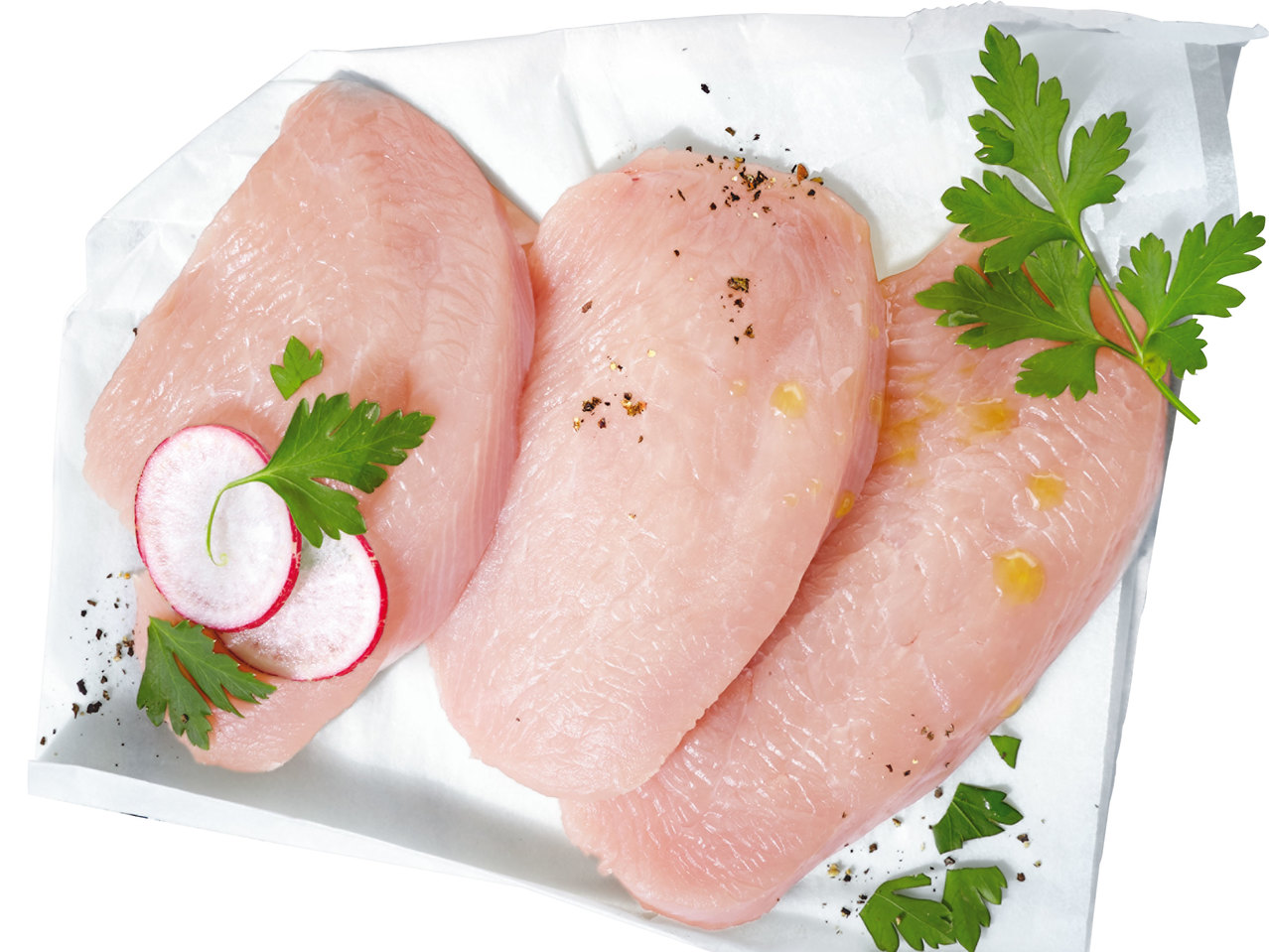 GEFLÜGELHOF Frische Putenbrustschnitzel
