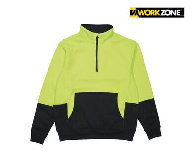 Men's Hi-Vis Quarter Zip Top or Hoodie