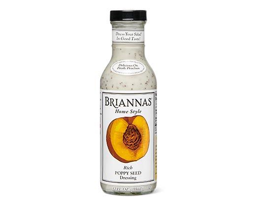 Briannas Rich Poppy Seed or Asiago Caesar Dressing