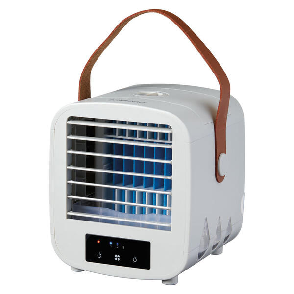Ambiano Portable LED Air Cooler, Gray