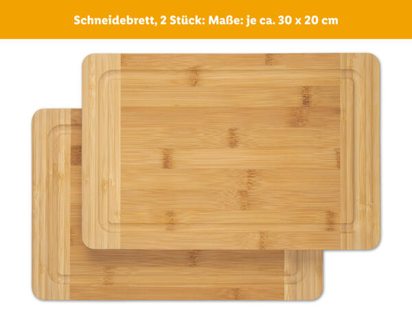 Schneidbretter-Set/Tee-Box