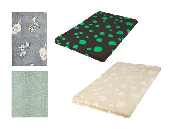 Plaid en microfibre