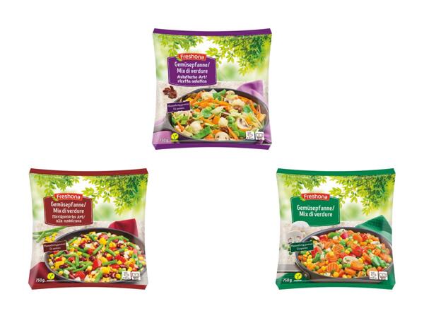 Poêlée de légumes assaisonnés