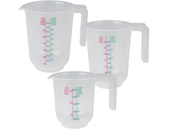 Måttbägare, 3-pack