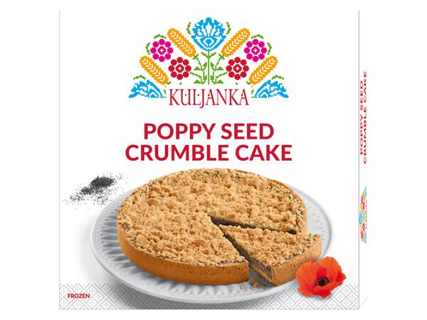Poppyseed Crumble Cake