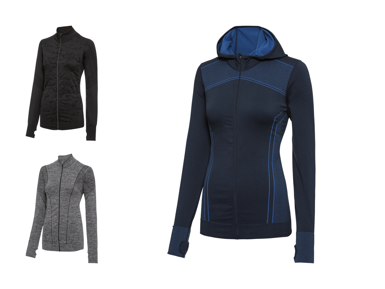 Veste de sport sans coutures pour femme1