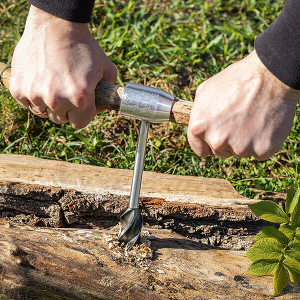 Outdoor-Survival-Handbohrer