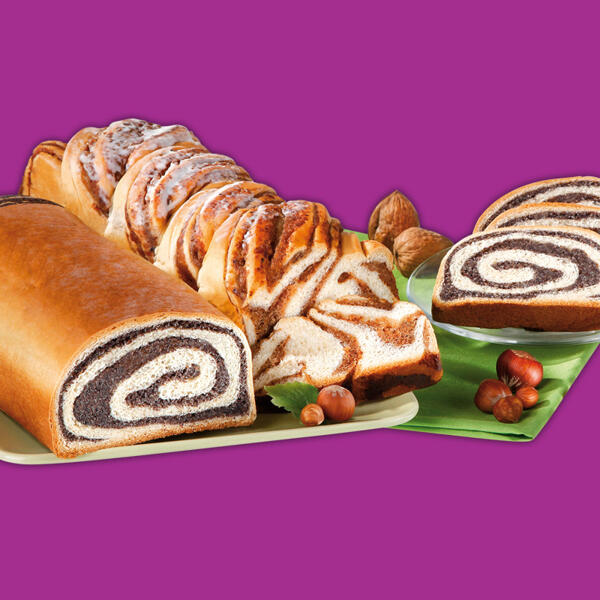 Nuss Striezel / Mohnstollen