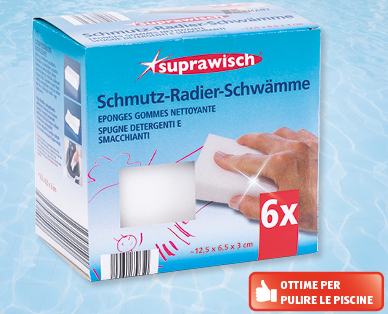 Spugne detergenti e smacchianti SUPRAWISCH(R)