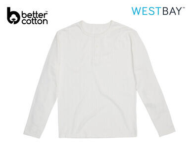 Men's Waffle Knit PJ Top