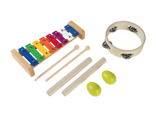Sæt med musikinstrumenter