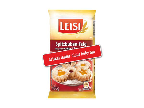 Leisi Spitzbuben-Teig