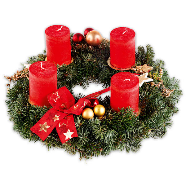 Exklusiver Nobilis Adventskranz XXL