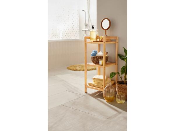 Bamboo shelving unit or towel rail