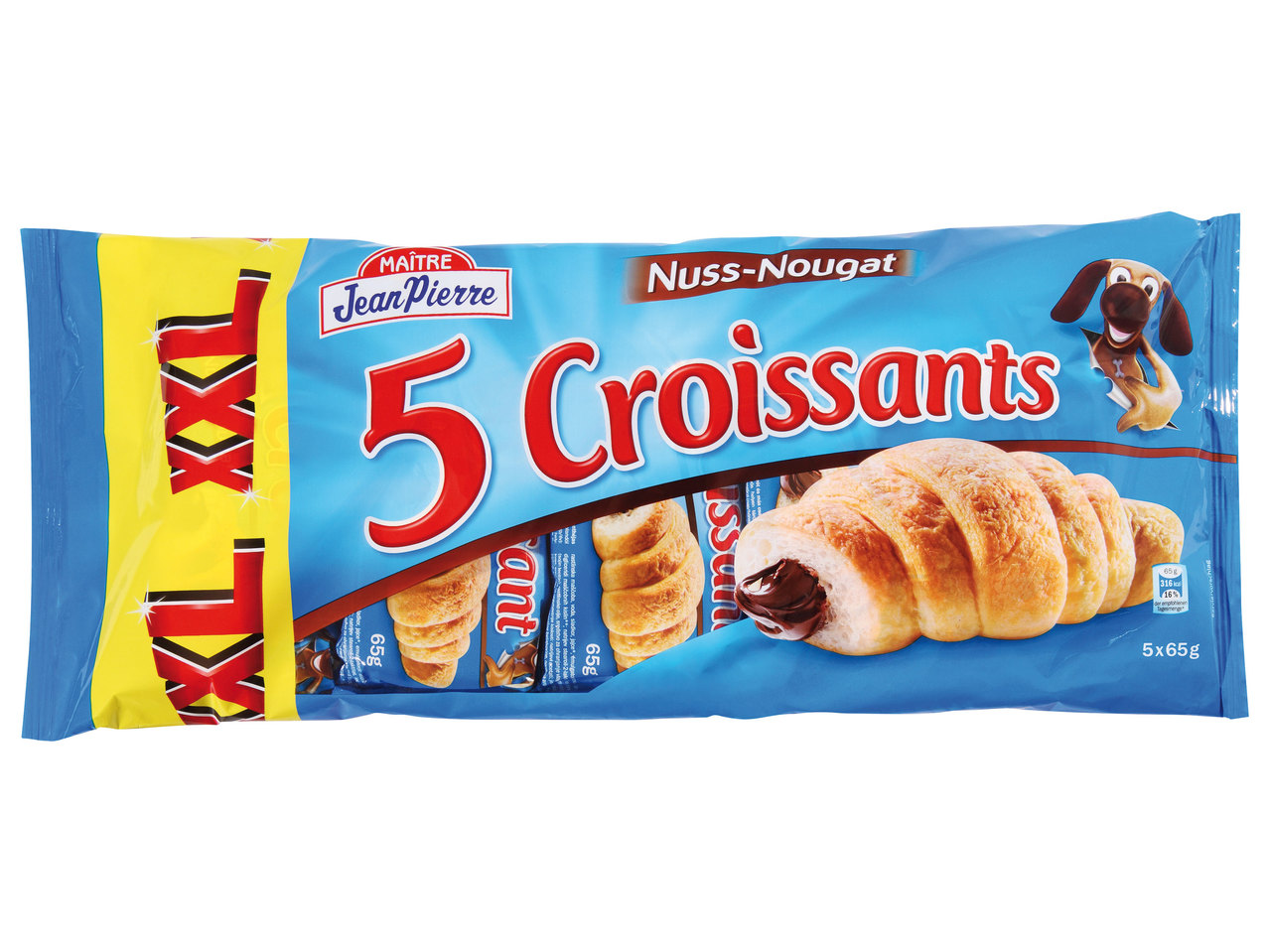 MAÎTRE JEAN PIERRE Nuss-Nougat Croissants