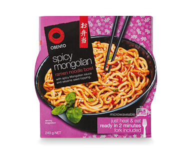 Spicy Mongolian Obento Noodle Bowl 240g