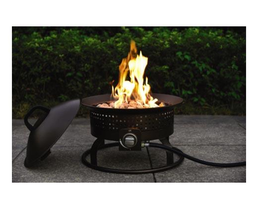 Belavi
Portable Gas Fire Pit with Locking Lid