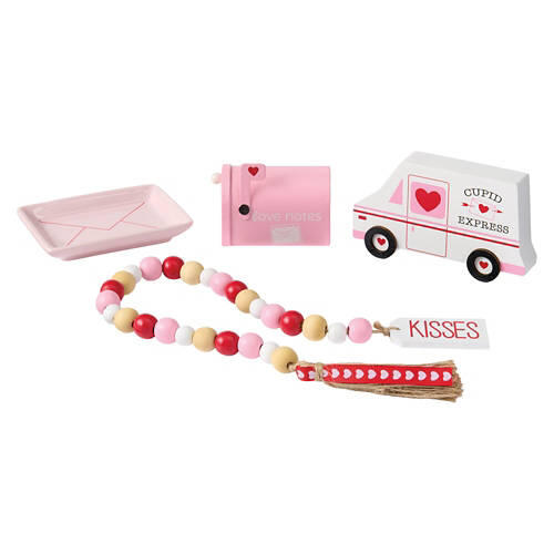 Valentine's Day Tray Objects - Cupid Express
