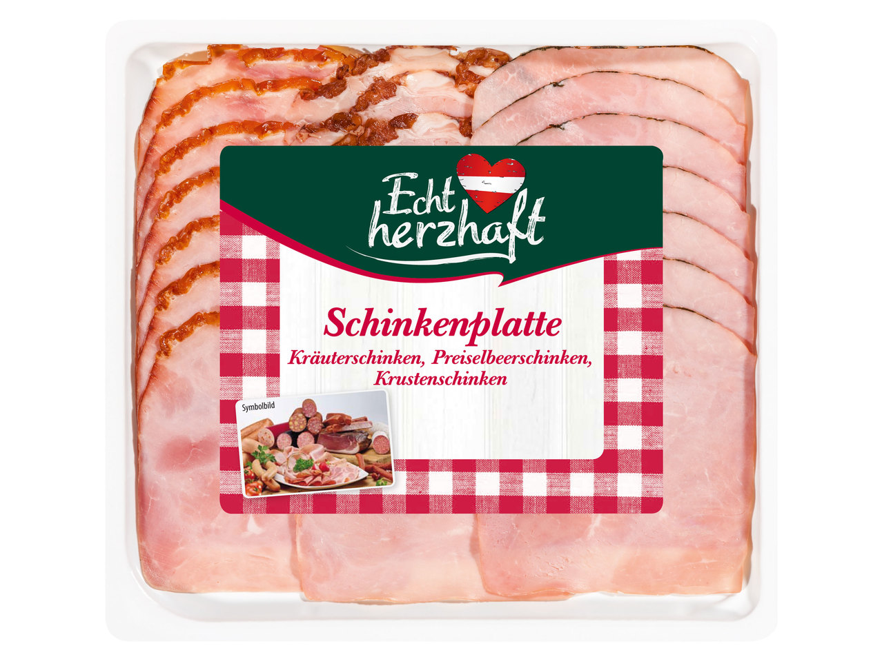 ECHT HERZHAFT Schinkenplatte