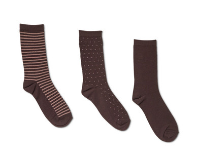 Serra Ladies' 3-Pack Dress Socks
