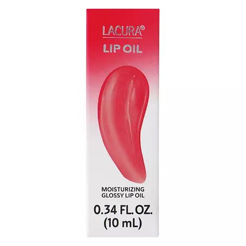 Moisturizing Glossy Lip Oil - Cherry, 0.34 fl oz