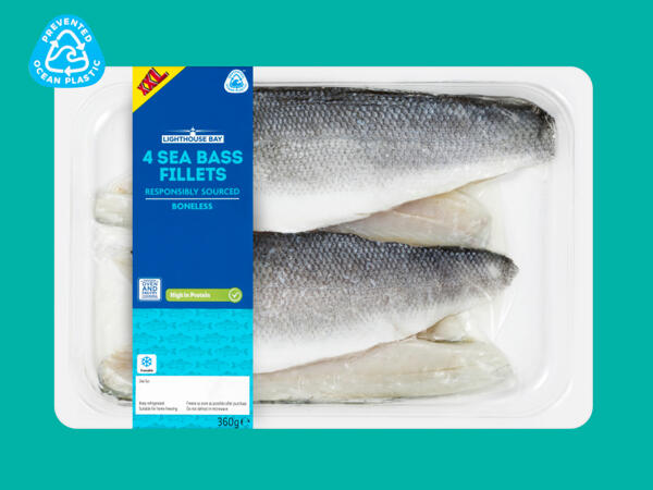 Lighthouse Bay 4 Sea Bass Fillets