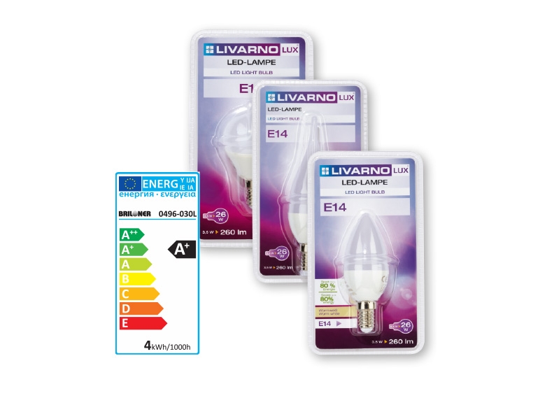 Livarno lux 3.5W LED Light Bulb