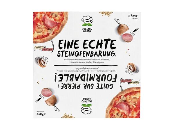 Pizza Prosciutto e Funghi Gustavo Gusto