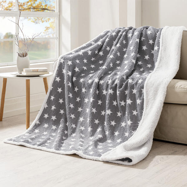 Kuscheldecke "Popcorn Sherpa"