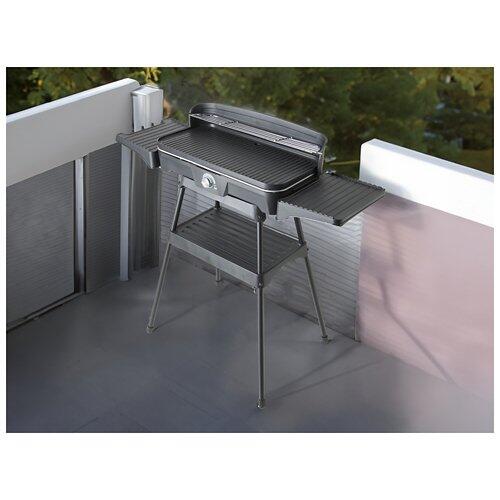 NOUVEL Barbecue elettrico "Quadrato", 2200 W, nero