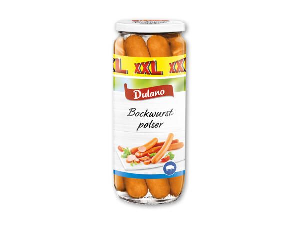 Bockwurstpølser