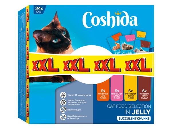 XXL Cat Food Selection
