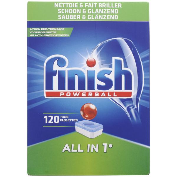 Tablettes pour lave-vaisselle Powerball Finish All-in-1