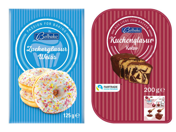 BELBAKE Zucker- oder Kuchenglasur