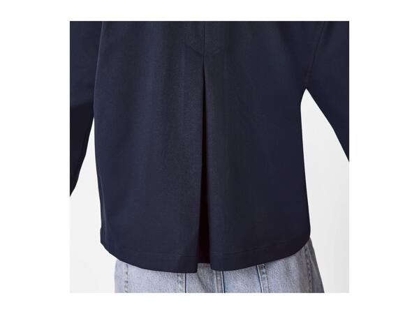Esmara Ladies' Navy Cropped Trench Coat