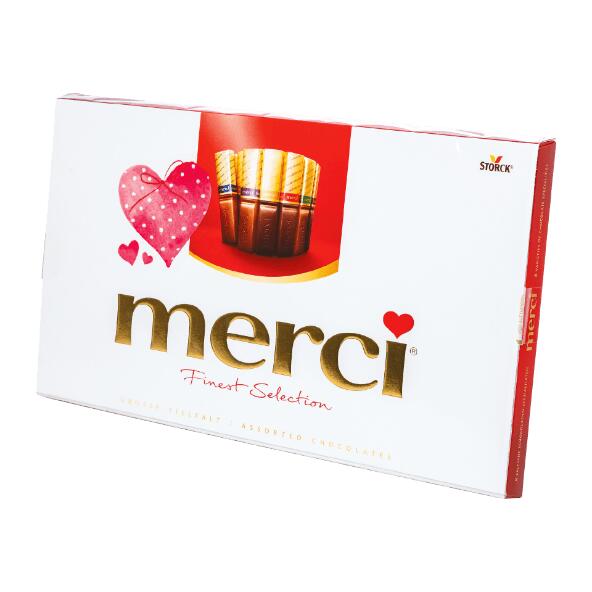 Petits chocolats Merci