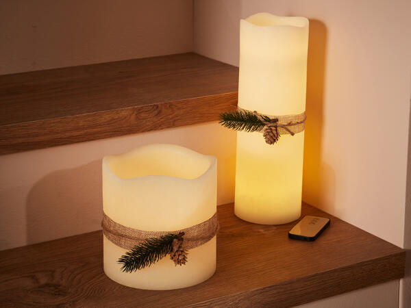 LED Real Wax Candle