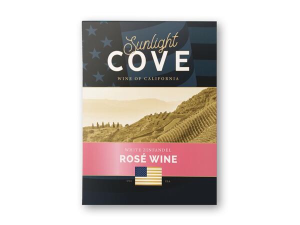 Sunlight Cove Zinfandel, Chardonnay, Pinot Noir eller rosé