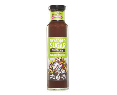 Natvia Naturally Sweetened Chocolate Dessert Topping 250ml