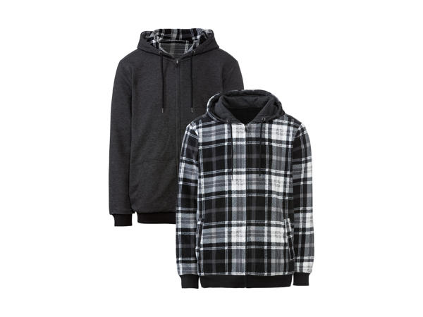LIVERGY(R) Vendbar sweatjakke