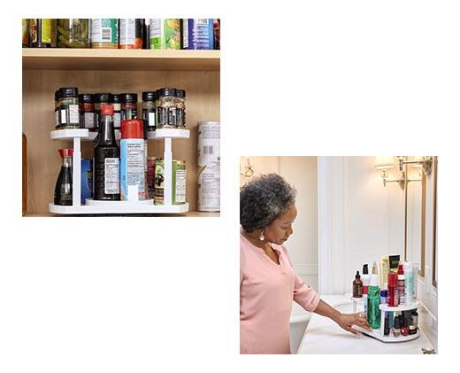 As Seen On TV 
 Socket Shelf or Spice Spinner