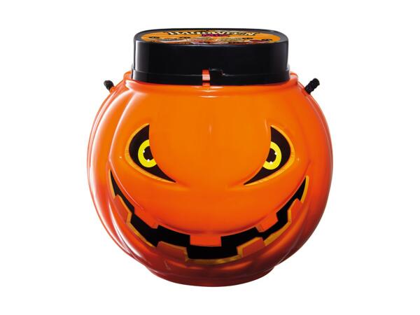 Halloween Plastic Pumpkin with Candy