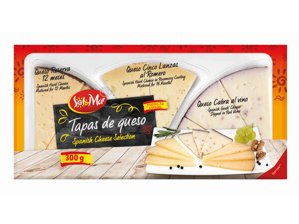 Assortiment de fromages espagnols